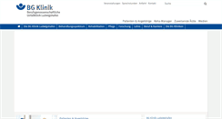Desktop Screenshot of bgu-ludwigshafen.de